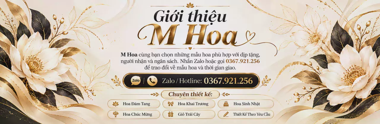 Ảnh bìa Shop hoa tươi Xã Đông Trà Bồng Quảng Ngãi - Chăm chút món quà từ sắc hoa